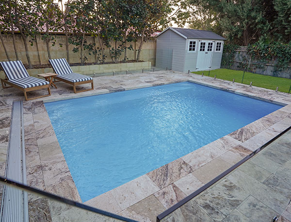 Aquatechnics Avellino fibreglass pool design