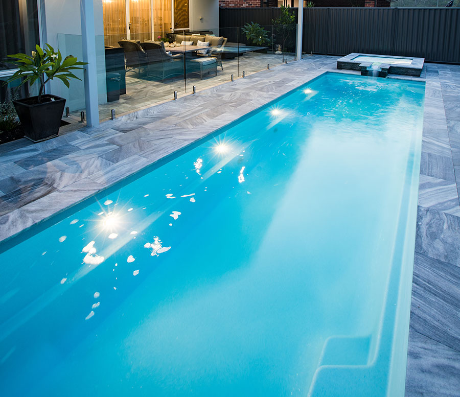Aquatechnics Primo fibreglass pool design
